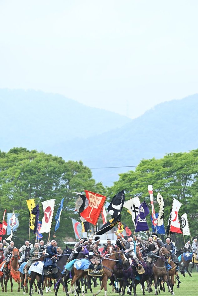 相馬野馬追の熱気に圧倒され、ちゃっかり営業してきた話